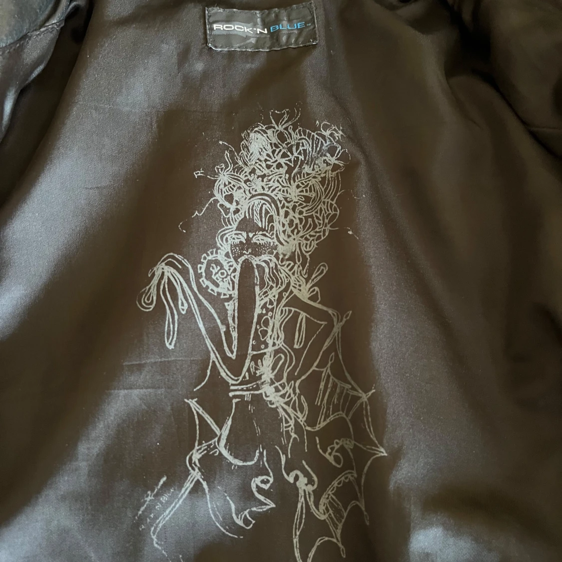 Svart skinnjacka från Rock'n Blue - 2