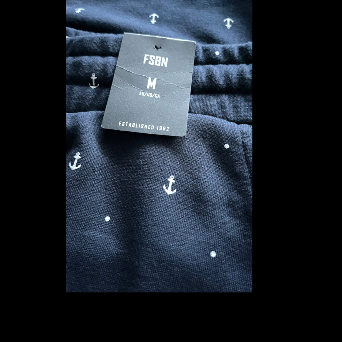 Marinblå shorts med ankare från FSBN - 2