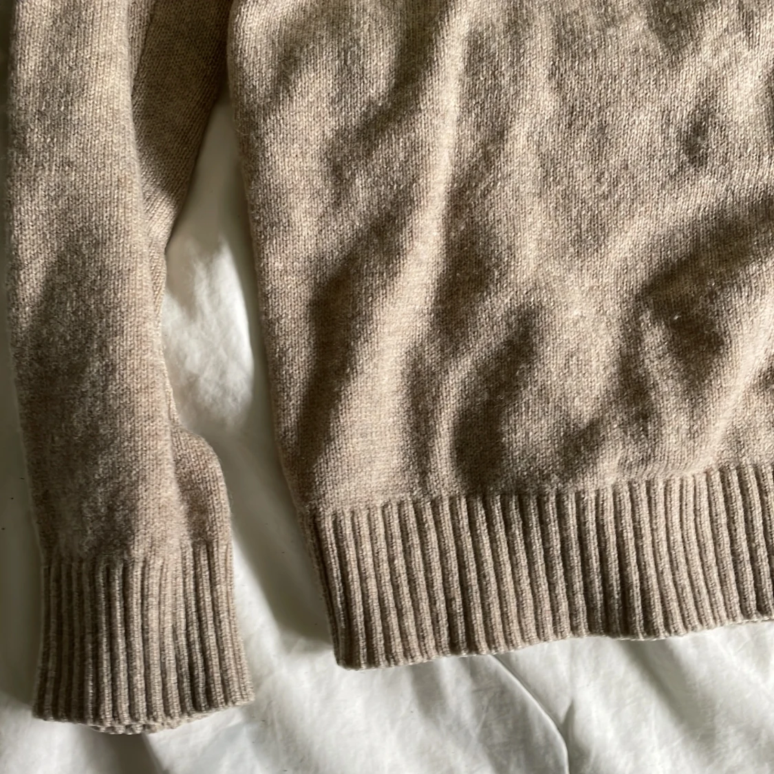 Beige stickad tröja från Selected Homme - 2