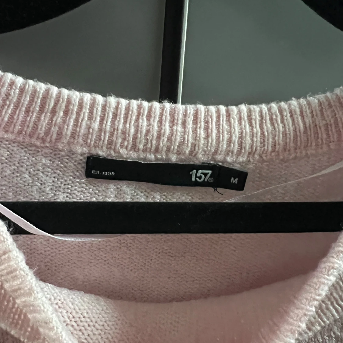 Ljusrosa stickad tröja från Lager 157 - 1