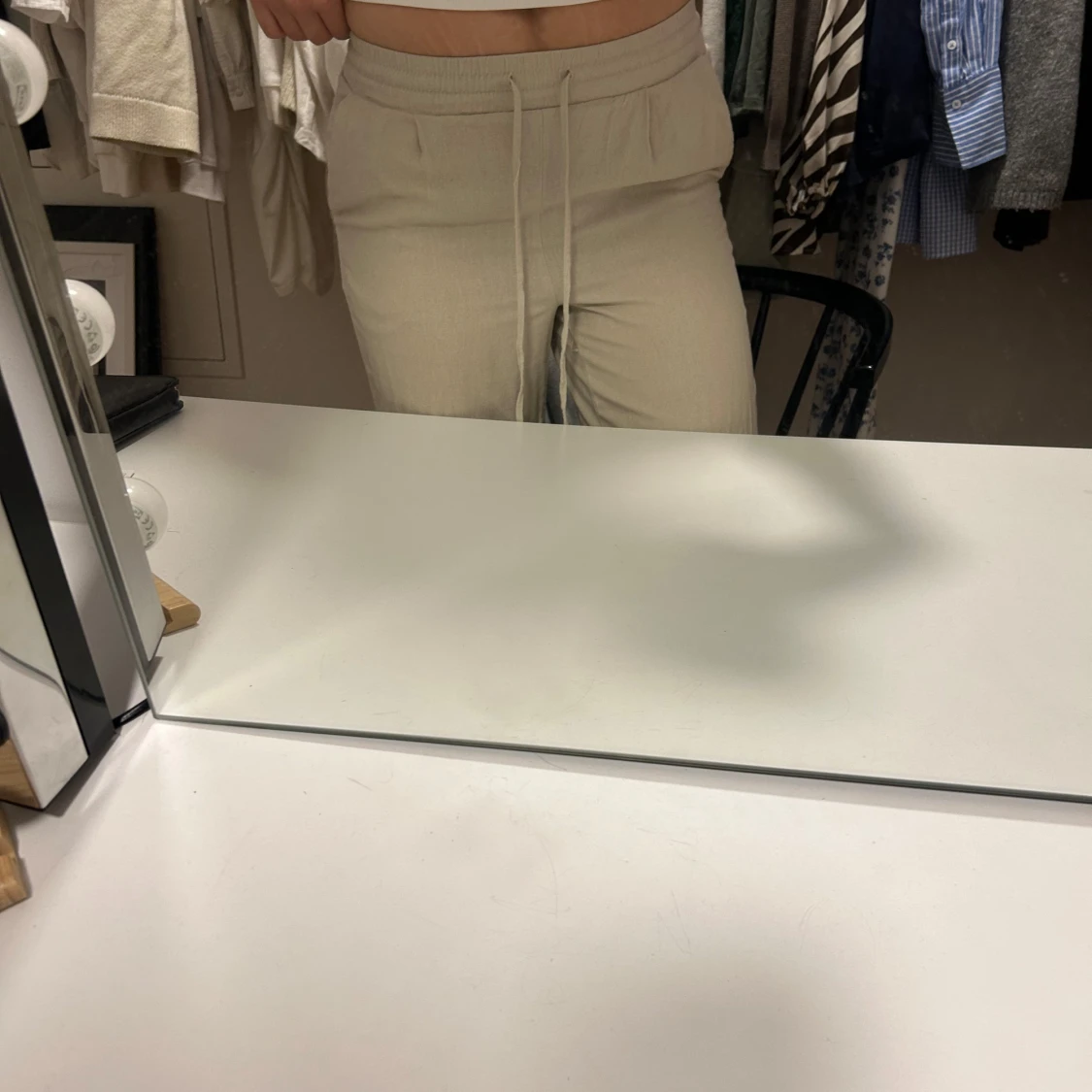 Linnebyxor Vero Moda