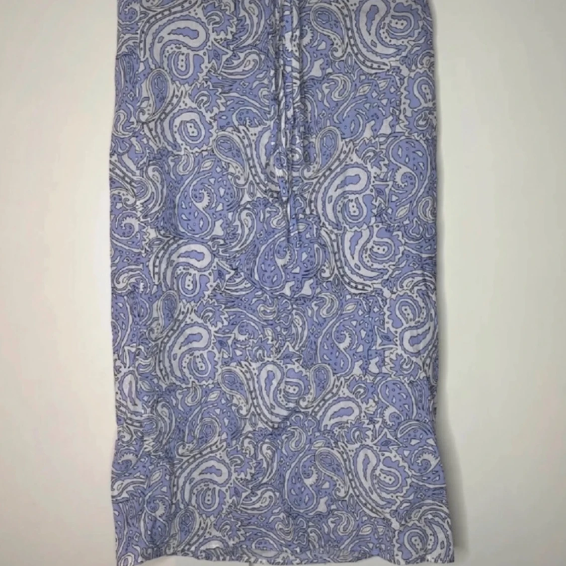 Ljuslila paisleymönstrad långkjol - 3