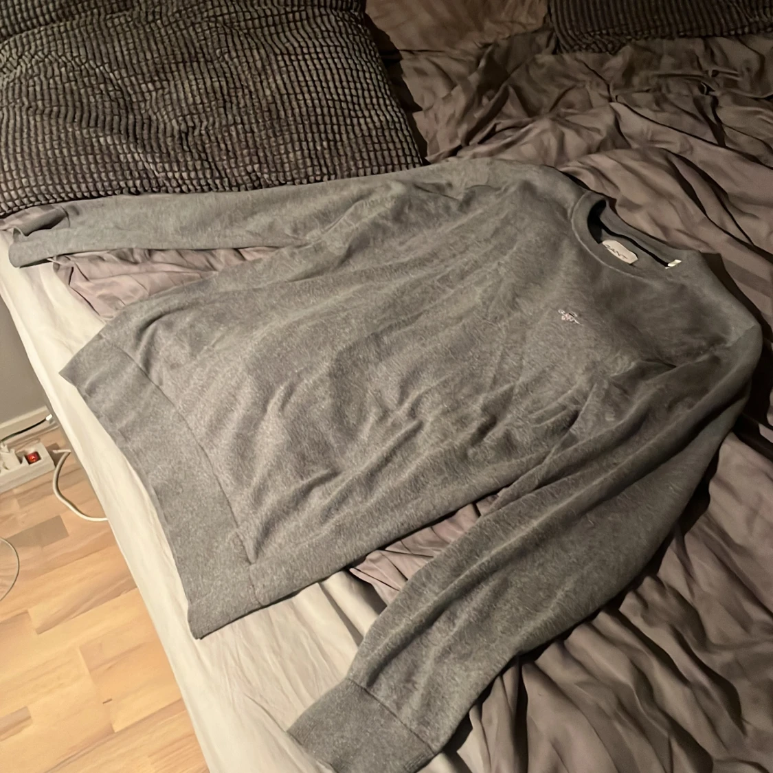 Grå tröja från GANT i bomull - 3