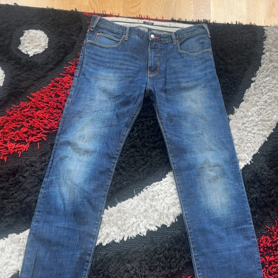 Blå jeans från Armani Jeans, stl 36