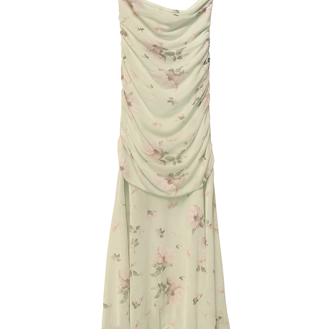 Blommig långklänning från Pull&Bear