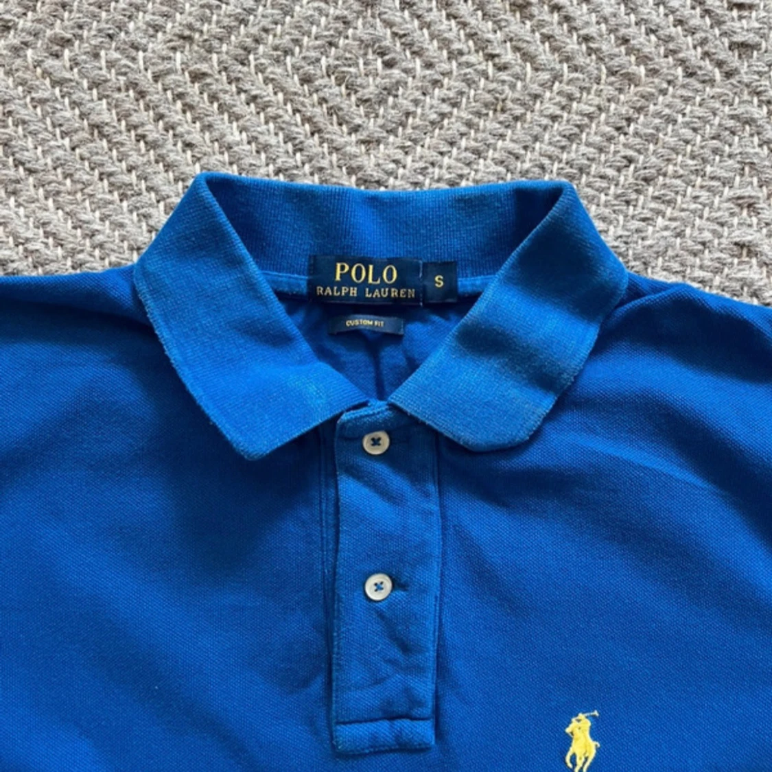 Blå pikétröja från Polo Ralph Lauren - 2