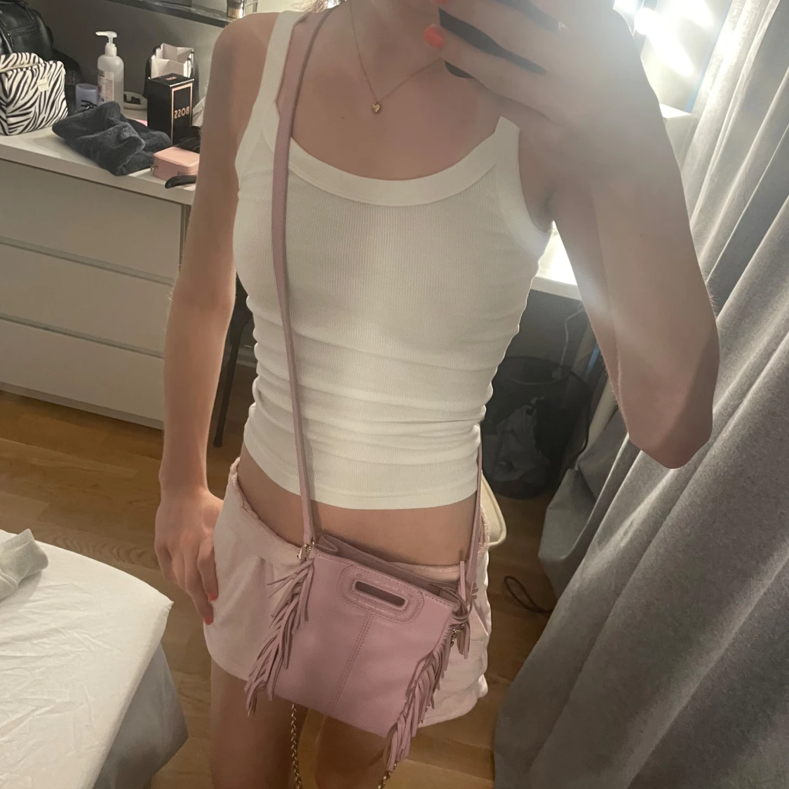 Ljuslila väska från Maje - 3