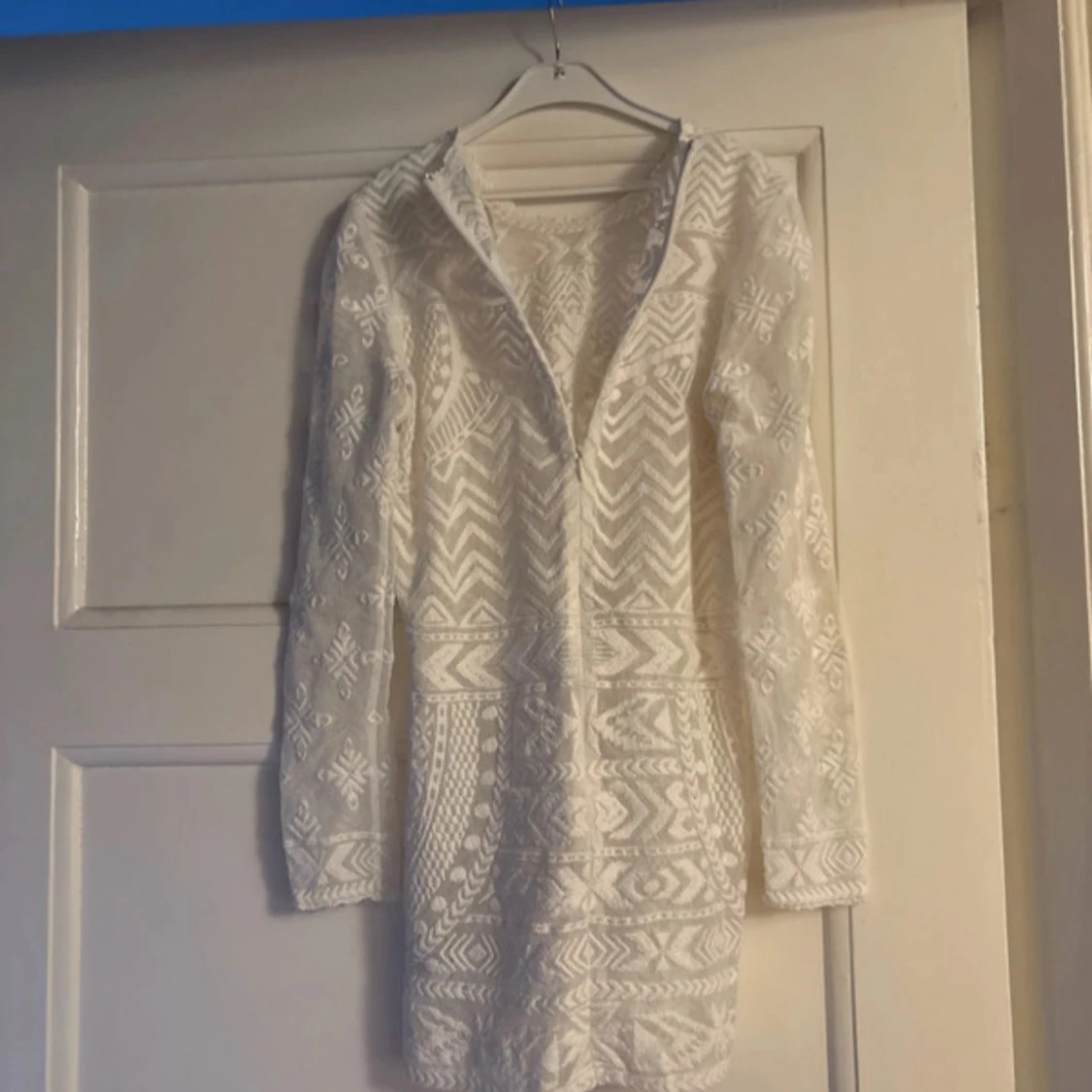 Vit spetsblus/kortklänning Isabel Marant x H&M - 1