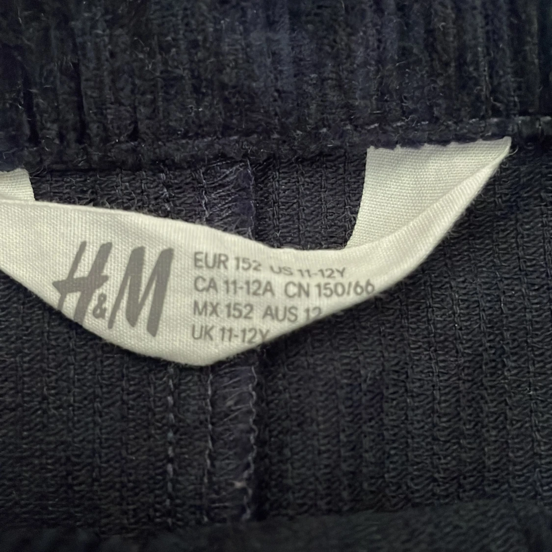 Mörkblå manchesterkjol  - 2