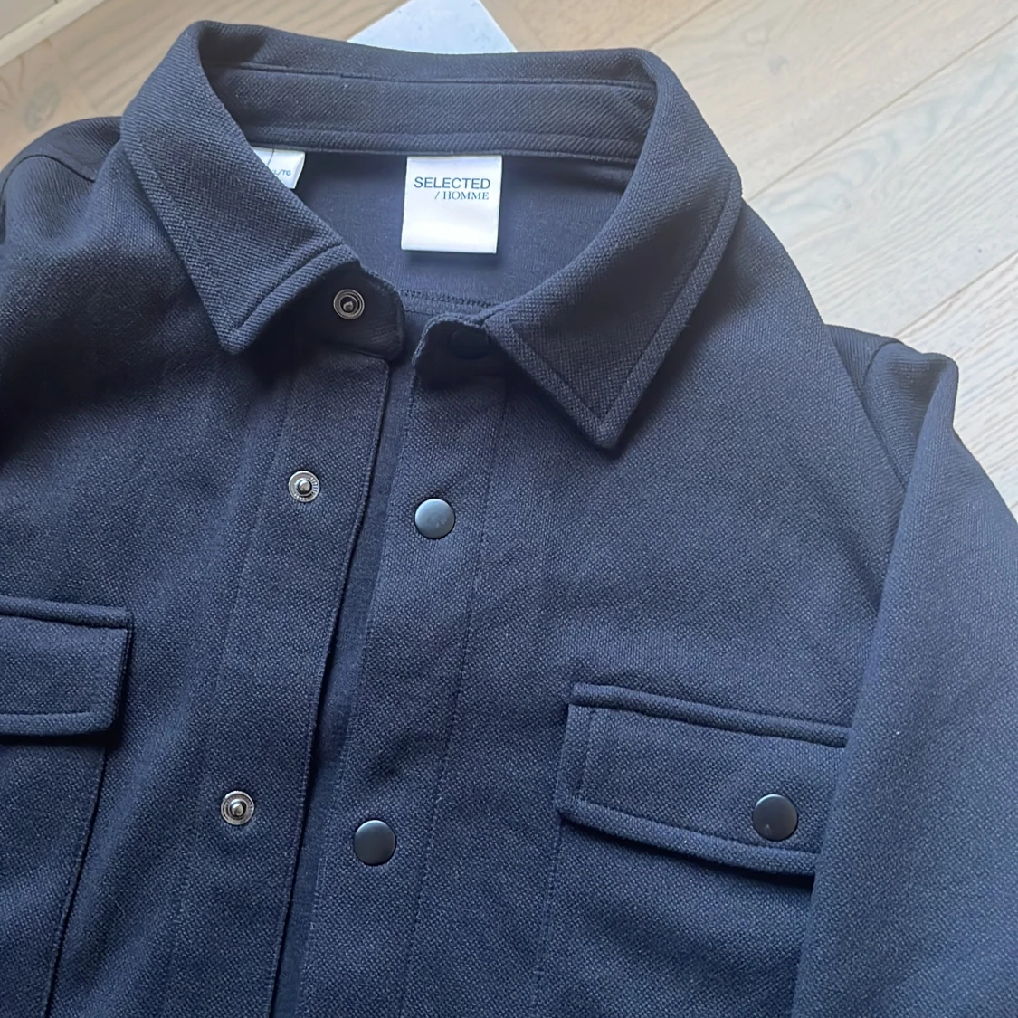 Svart overshirt från Selected Homme - 1