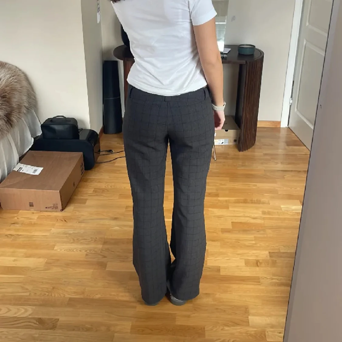 Lågmidjade rutiga bycor - 2