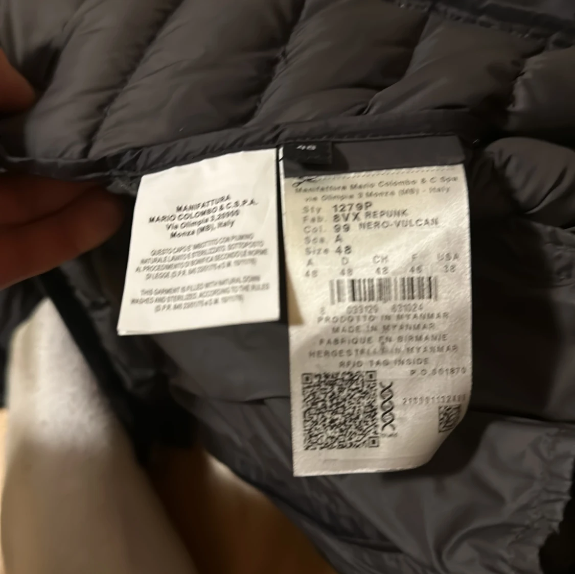 Svart Colmar dunjacka - 4