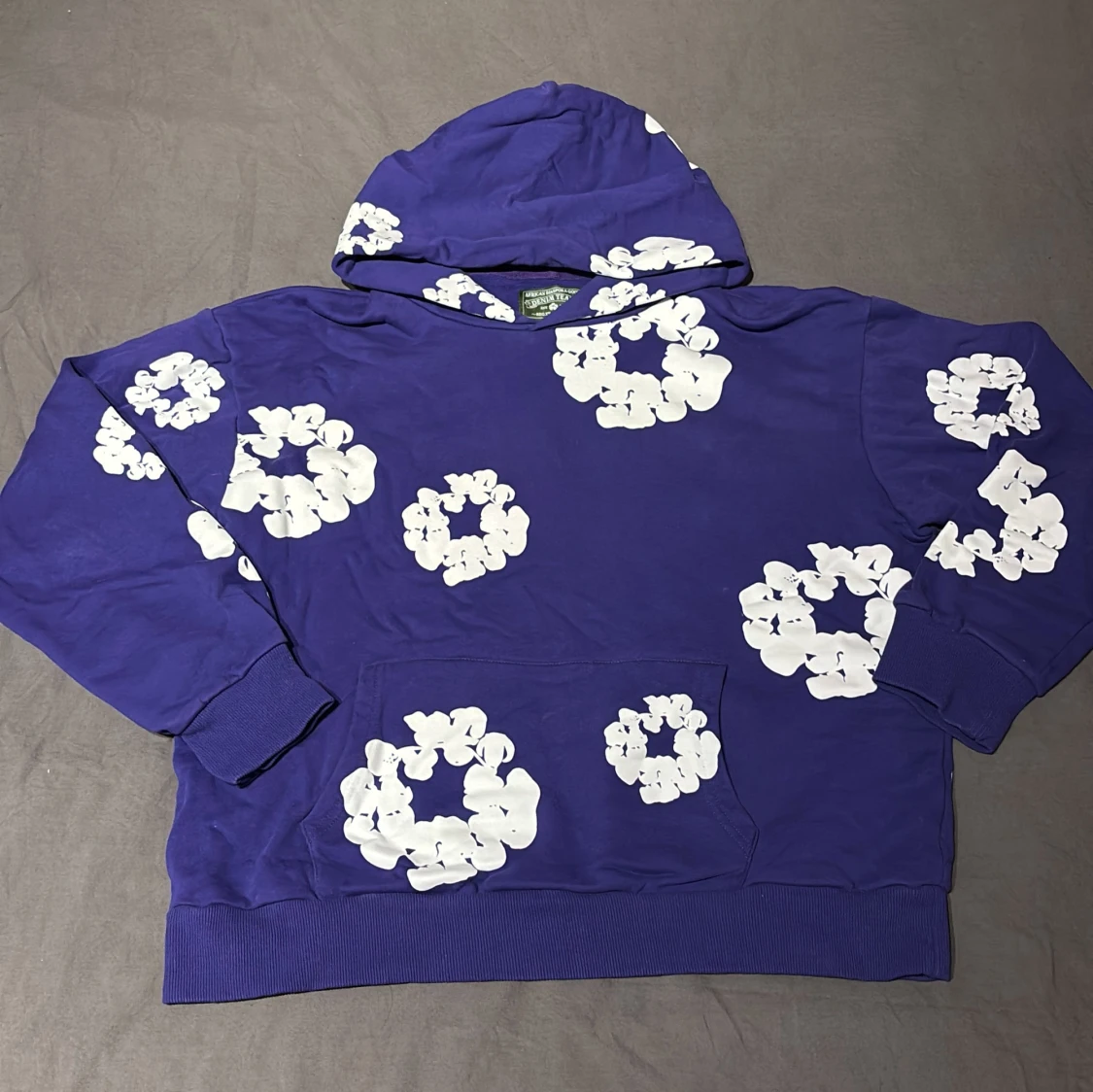 Lila Denim Tears hoodie