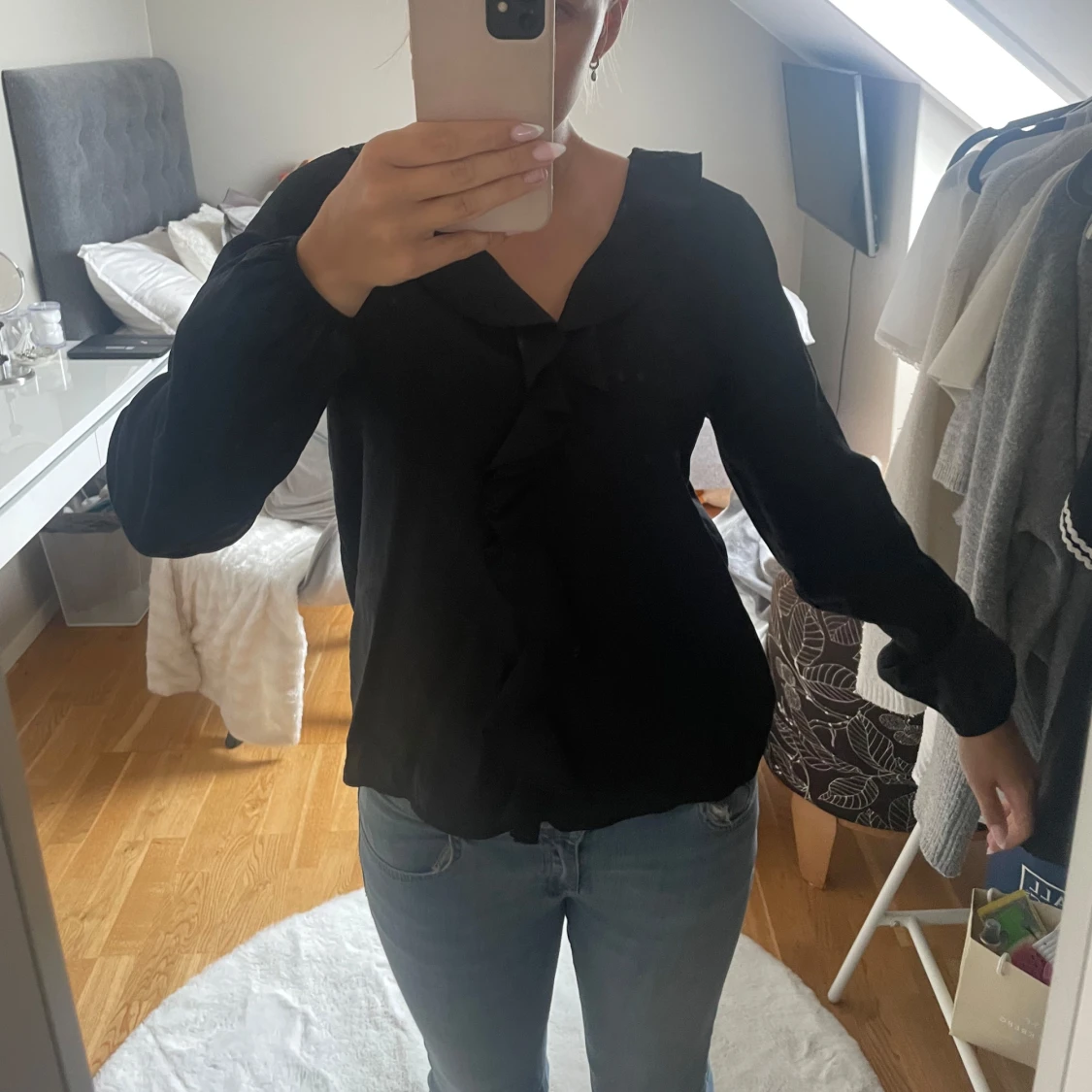 Svart blus från Vero Moda