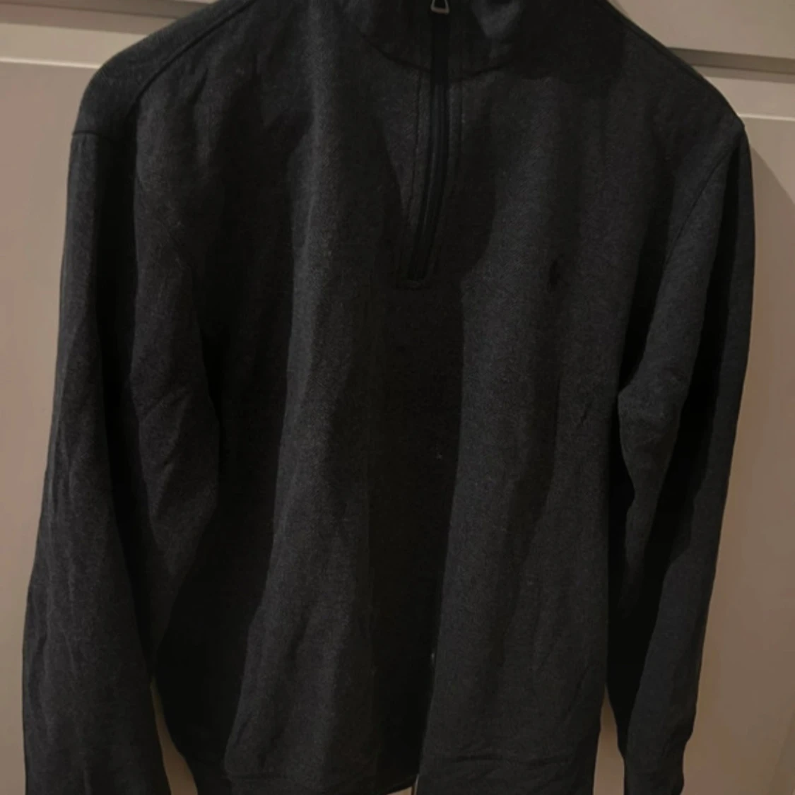 Svart half zip tröja Polo Ralph Lauren