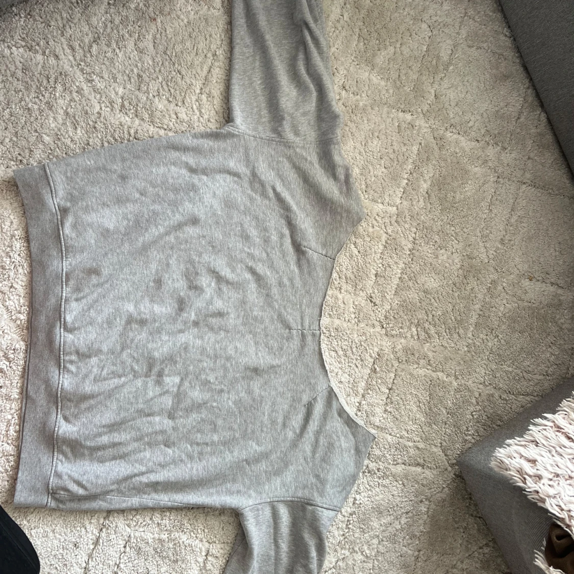 Grå sweatshirt med CHAMPS-tryck - 1