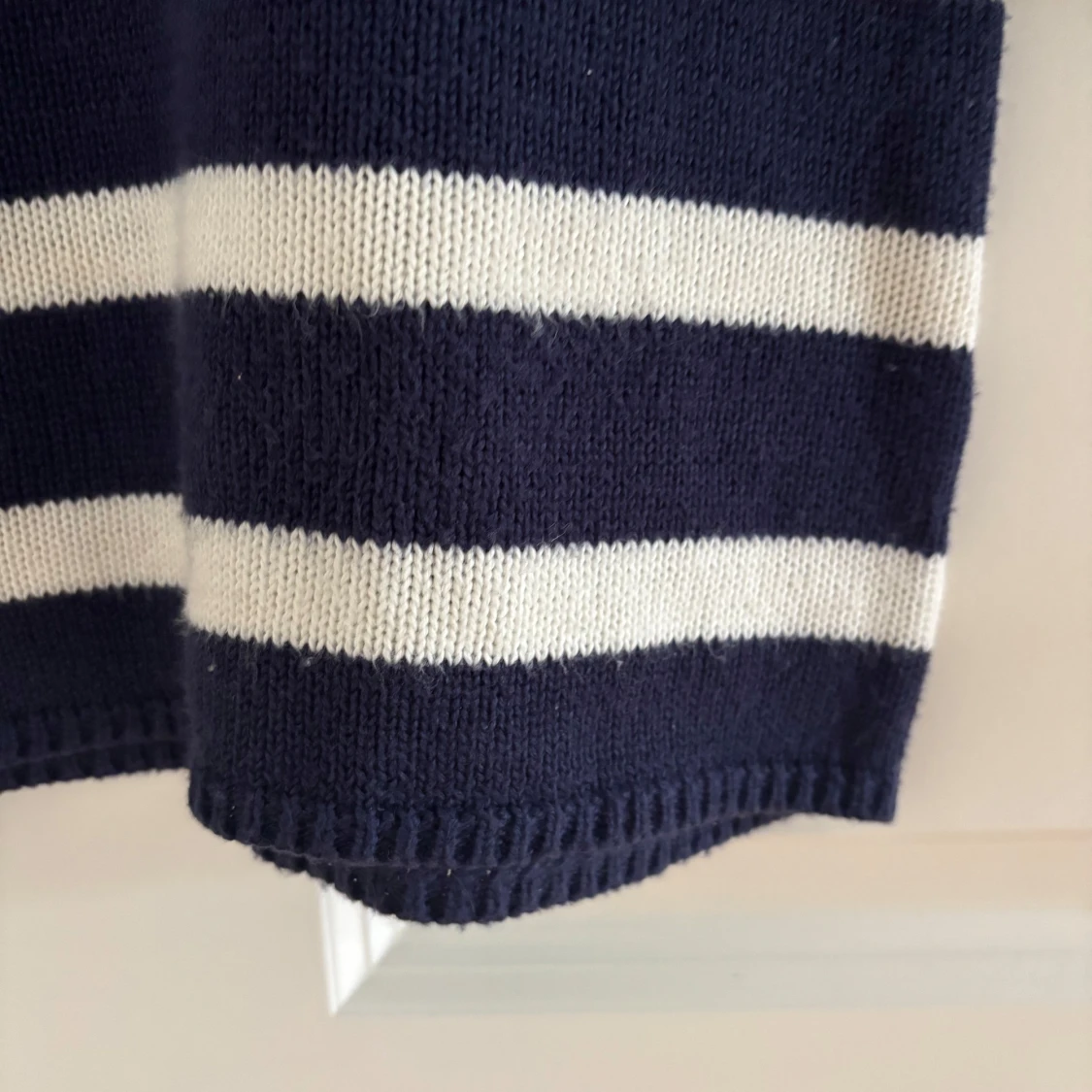 Randig stickad klänning från Nelly - 2