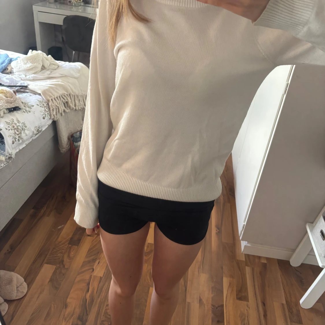 Vit stickad tröja från Saint Tropez - 2