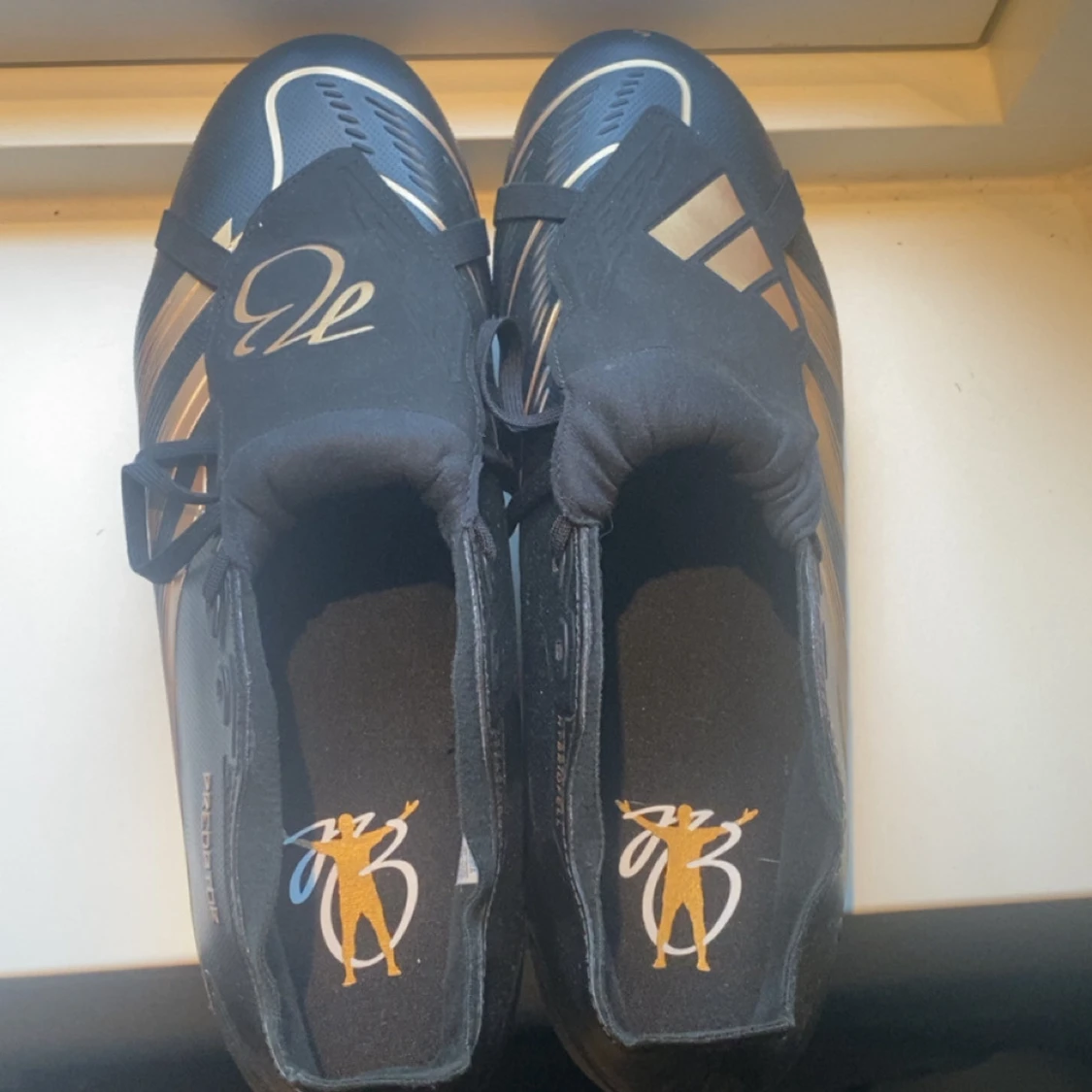 Adidas Predator fotbollsskor svart/guld - 1