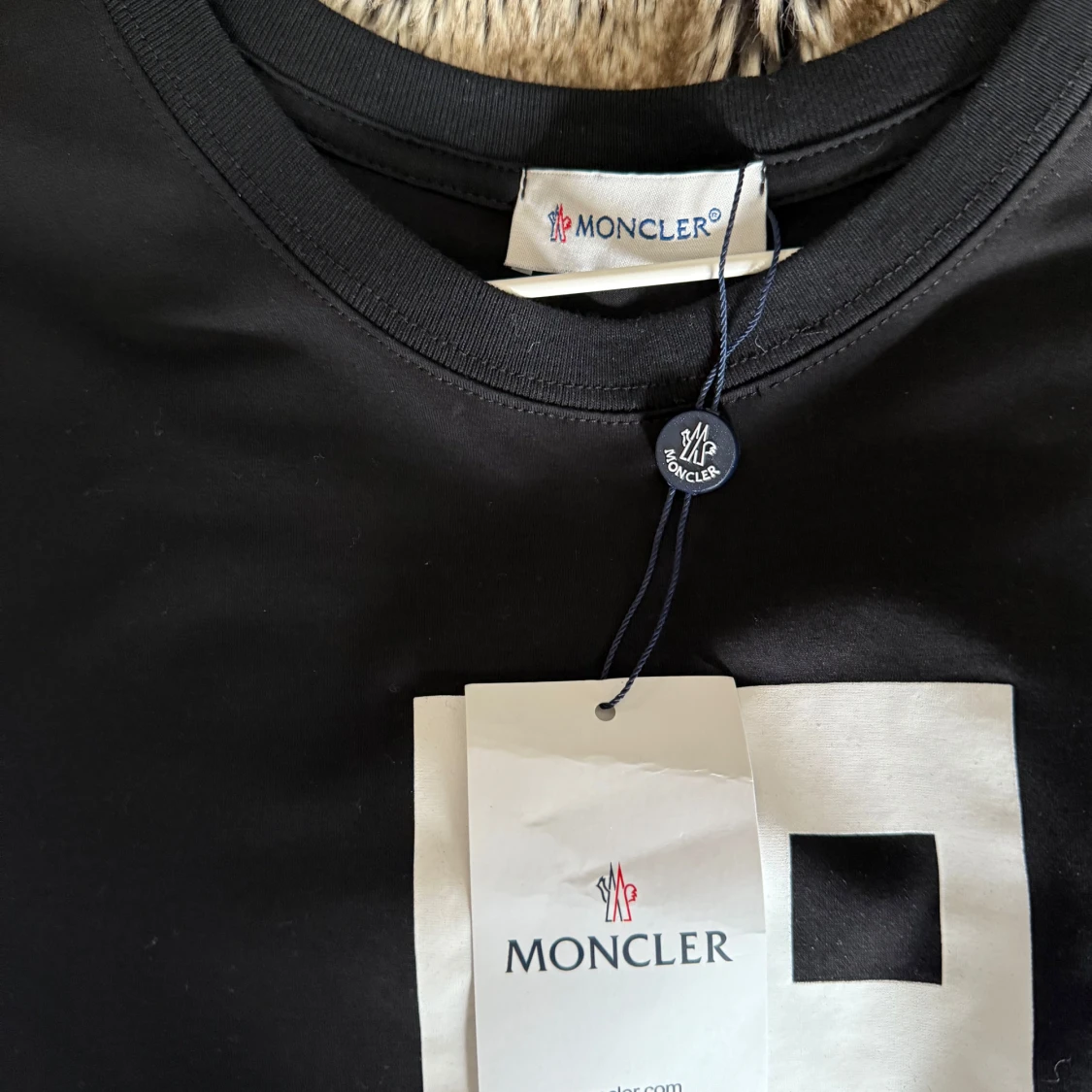 Svart Moncler x Palm Angels t-shirt - 3