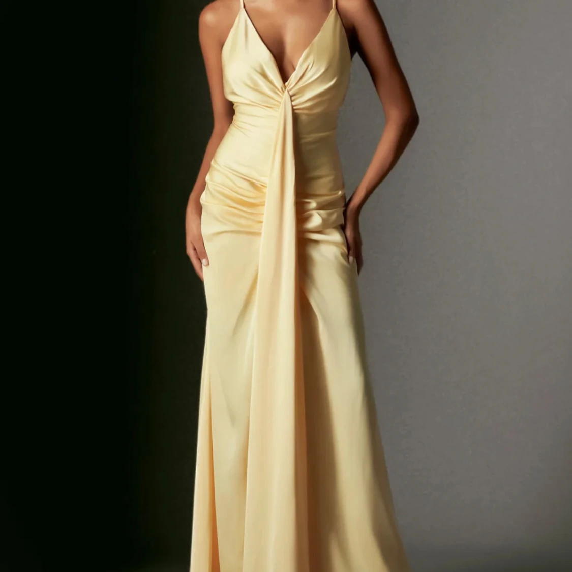 Gul balklänning  - 1