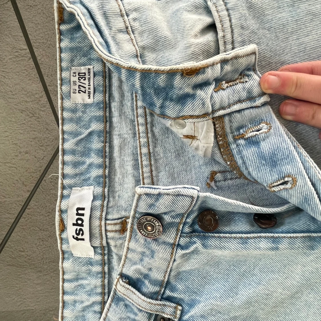 Ljusblå jeans från FSBN - 1