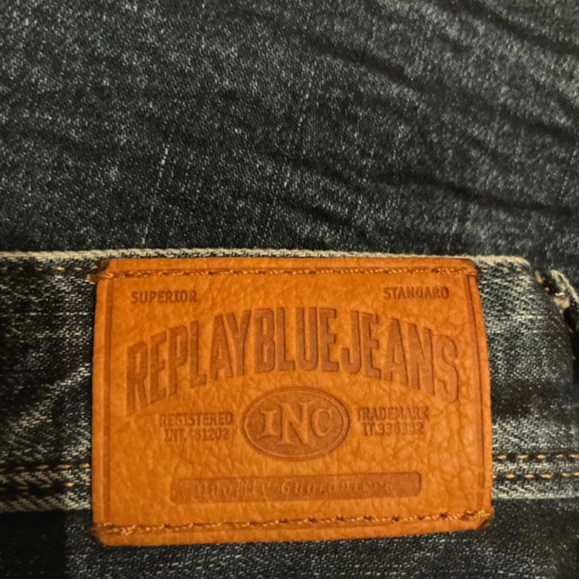 Blå slim jeans från Replay - 2