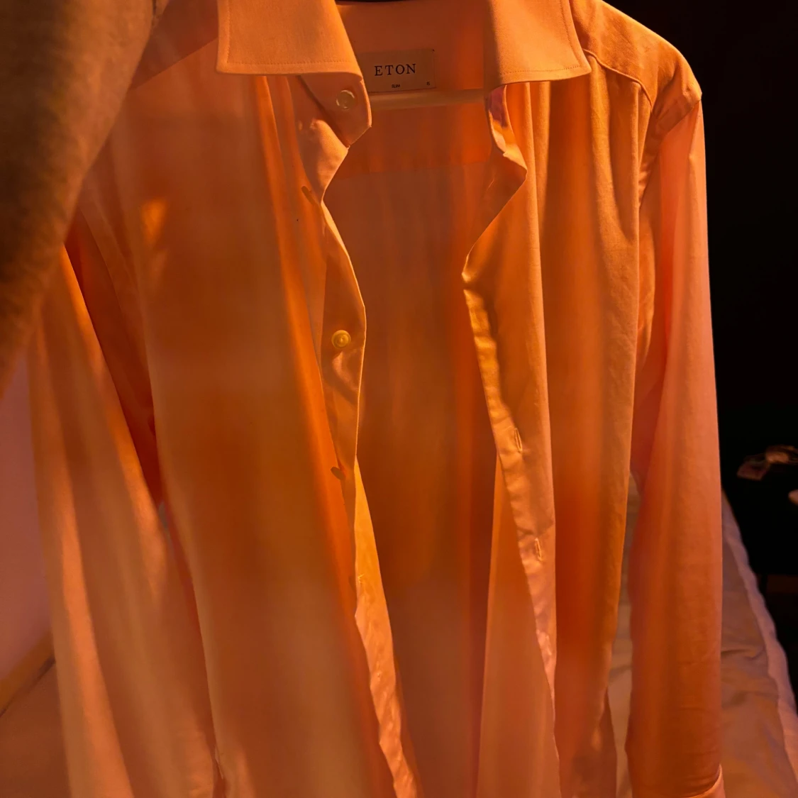 Ljusrosa skjorta från Eton, slim fit - 1