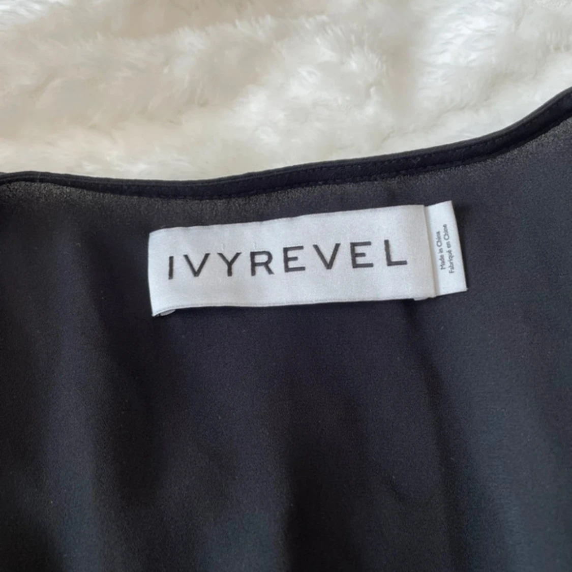 Svart volangklänning Ivyrevel - 3