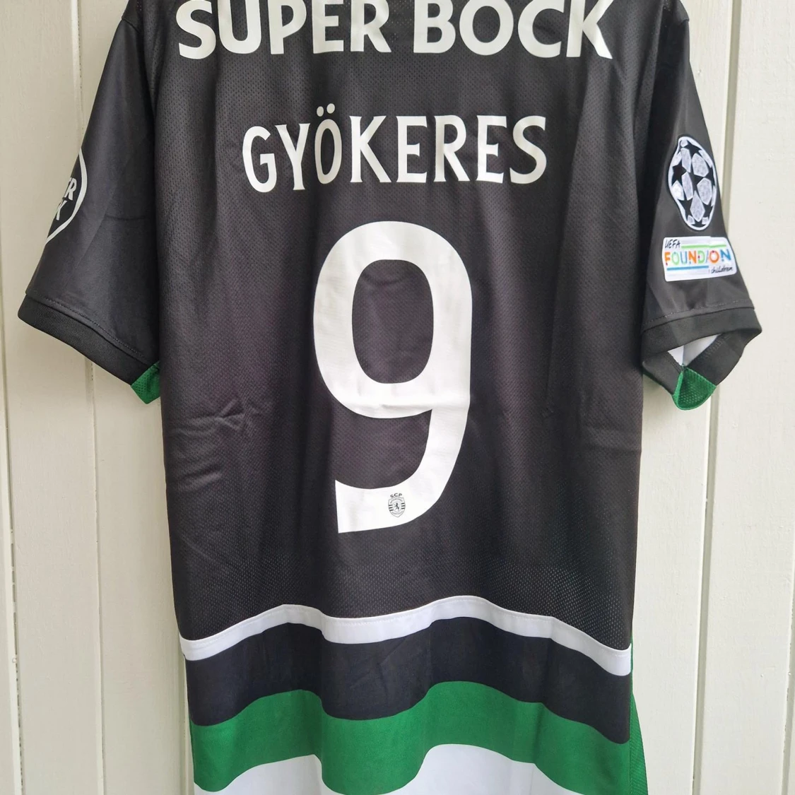 Viktor Gyökeres  - Sporting 2024/25 - Ny matchtröja - 3