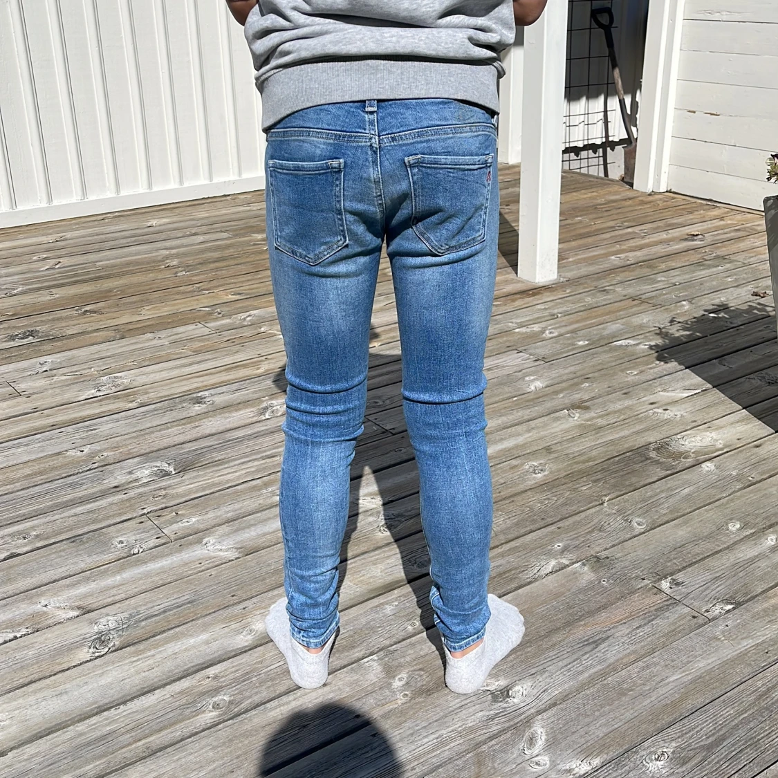 Replay skinny jeans i ljusblå denim - 2