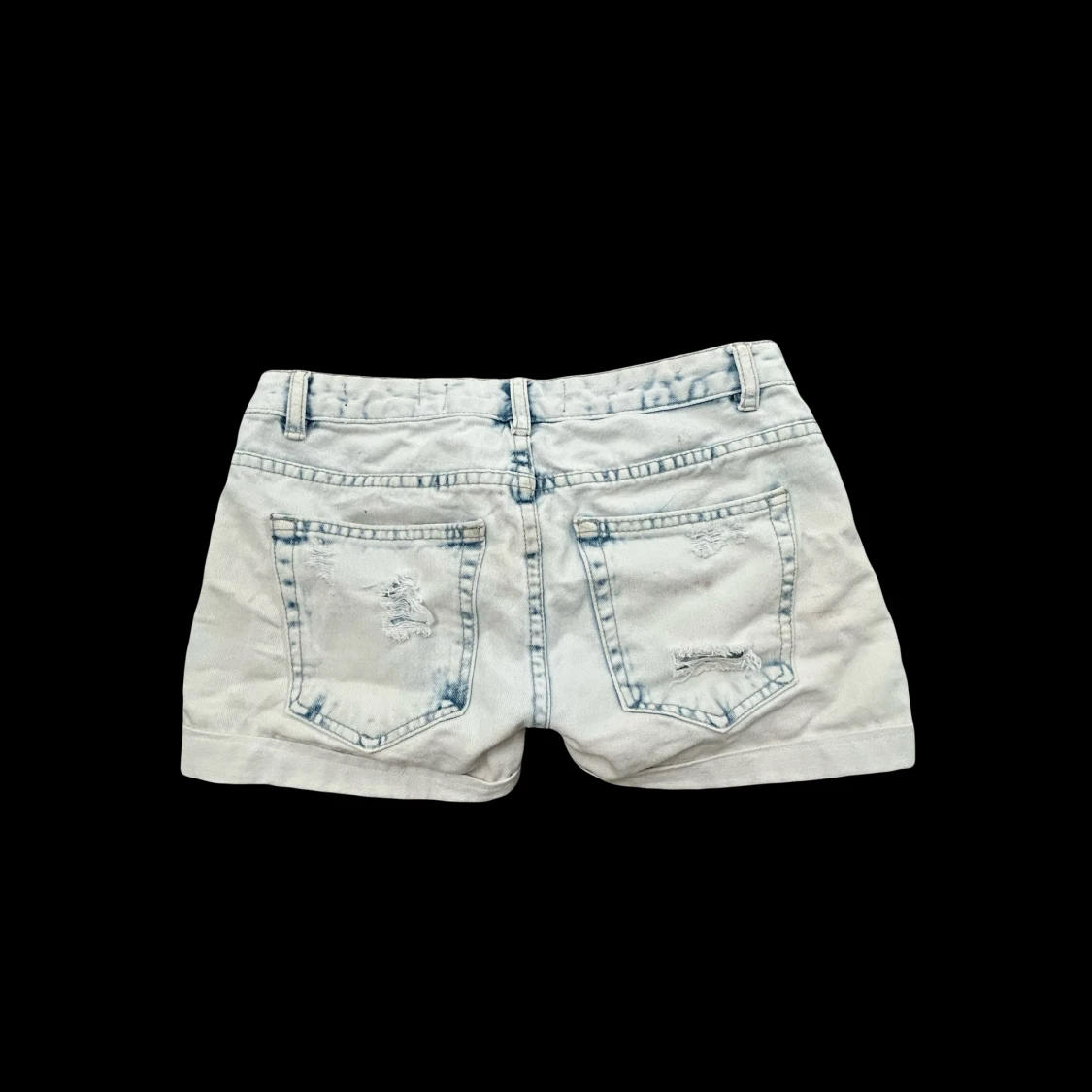 Vit jeansshorts från New Look