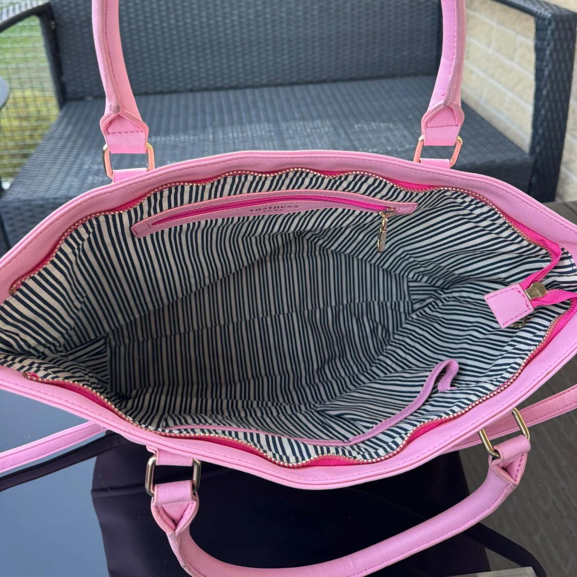 Rosa axelväska / bag - 2