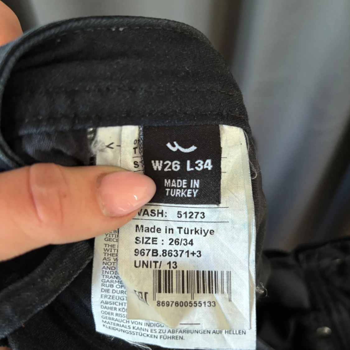 Svarta ltb jeans W26 L34 - 3