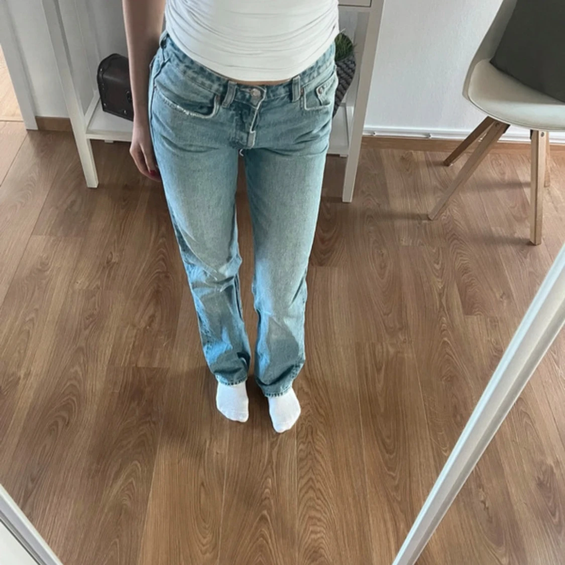 Mid waist jeans