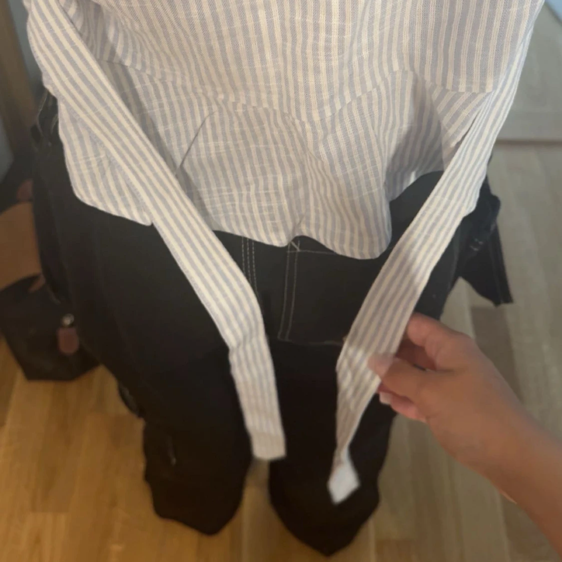 Randig omlottblus från H&M Divided - 2