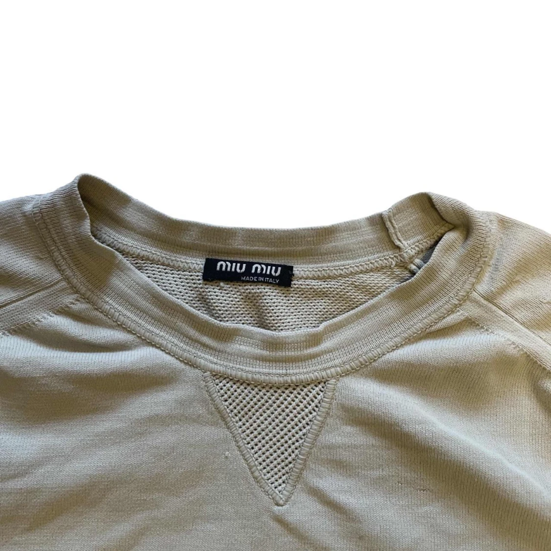 vintage miu miu raglan tröja - 2