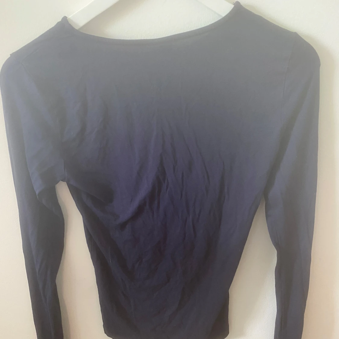 Mörkblå långärmad topp Gina Tricot - 2