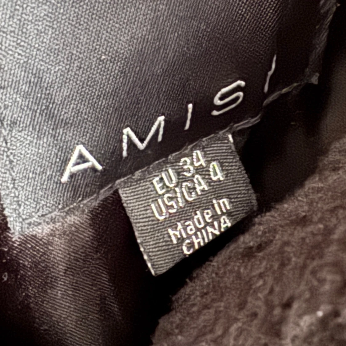 Svart teddyjacka från Amisu - 1