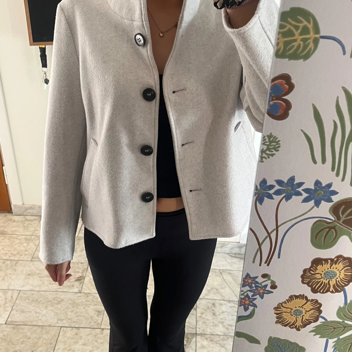 Vit jacka från ONLY