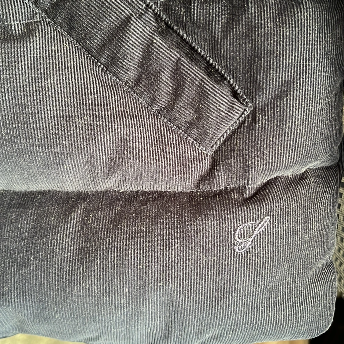 Marinblå dunväst från Stenströms - 3