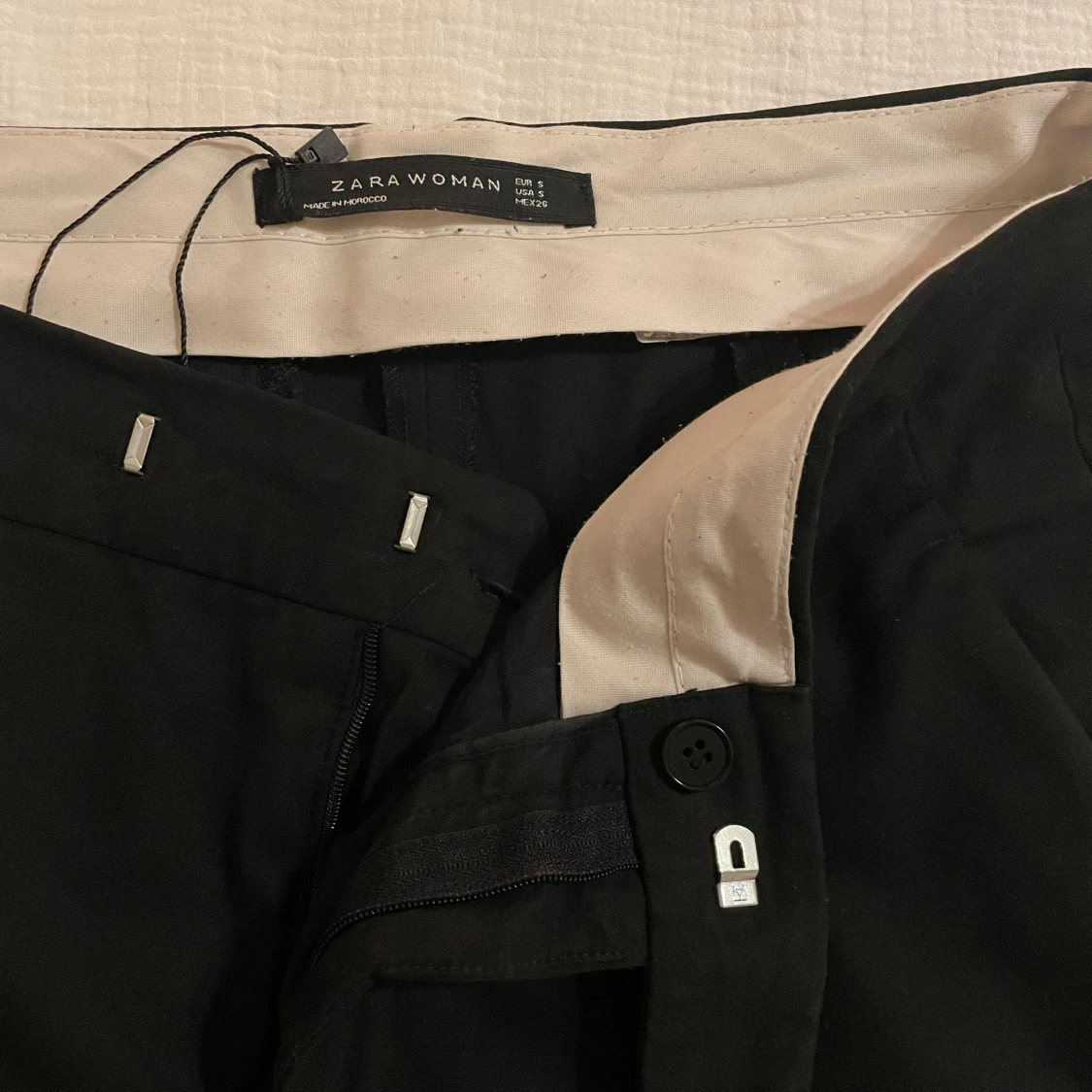 Trekvarts  kostymbyxor Zara vintage  - 3