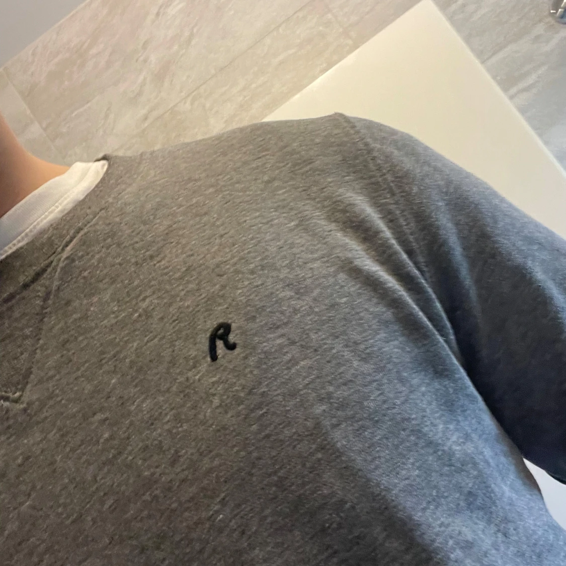 Grå långärmad tröja från Replay - 2