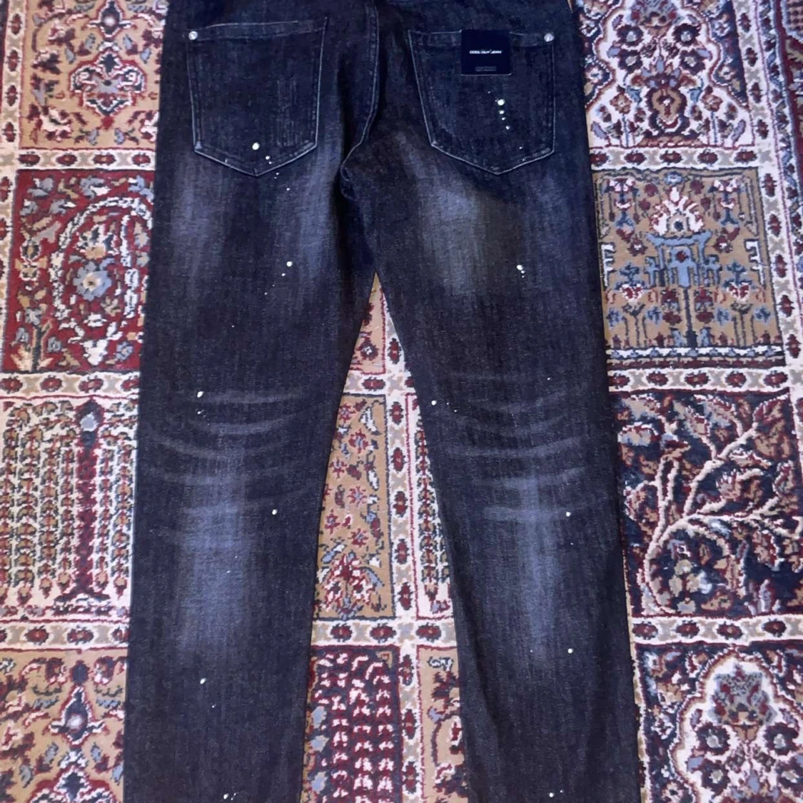 Svarta Dsquared2 jeans med slitningar - 2