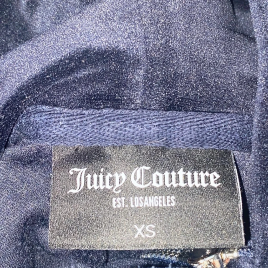 Marinblå Juicy Couture tröja  - 4
