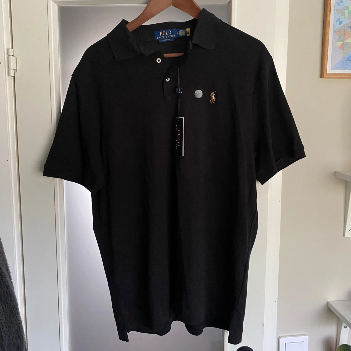 Svart pikétröja från Polo Ralph Lauren - 1