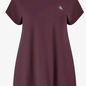 Vinröd  tränings T-shirt/Tunika - NY! Felköp (nypris 299kr) Ellos,       ”Active by Zizzi”                                                Polyester/Elastan 