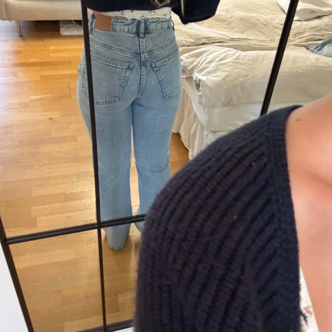 Ljusblå jeans från Gina Tricot - 1