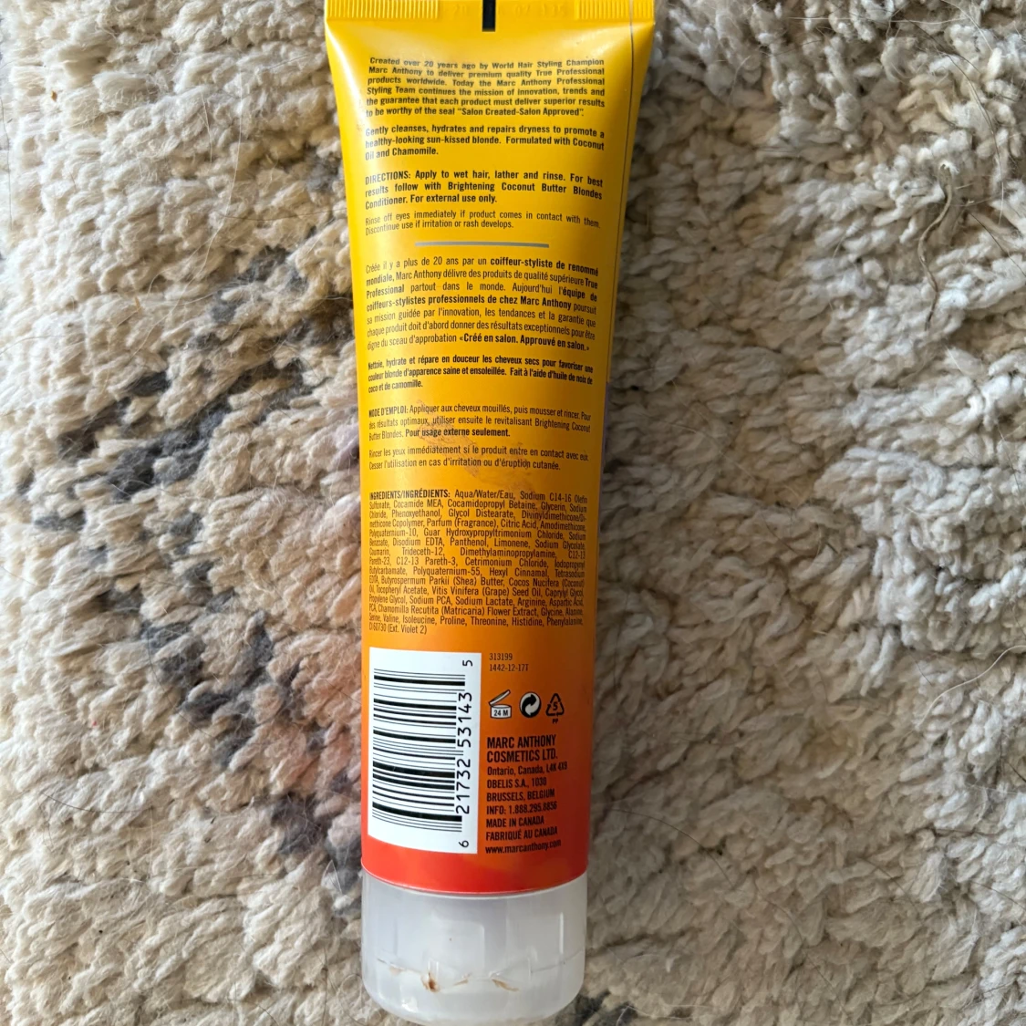 Marc Anthony Coconut Butter Shampoo - 1