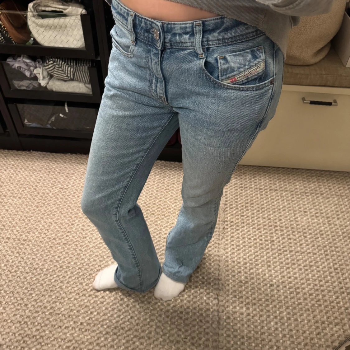 Blå jeans från Diesel  - 1